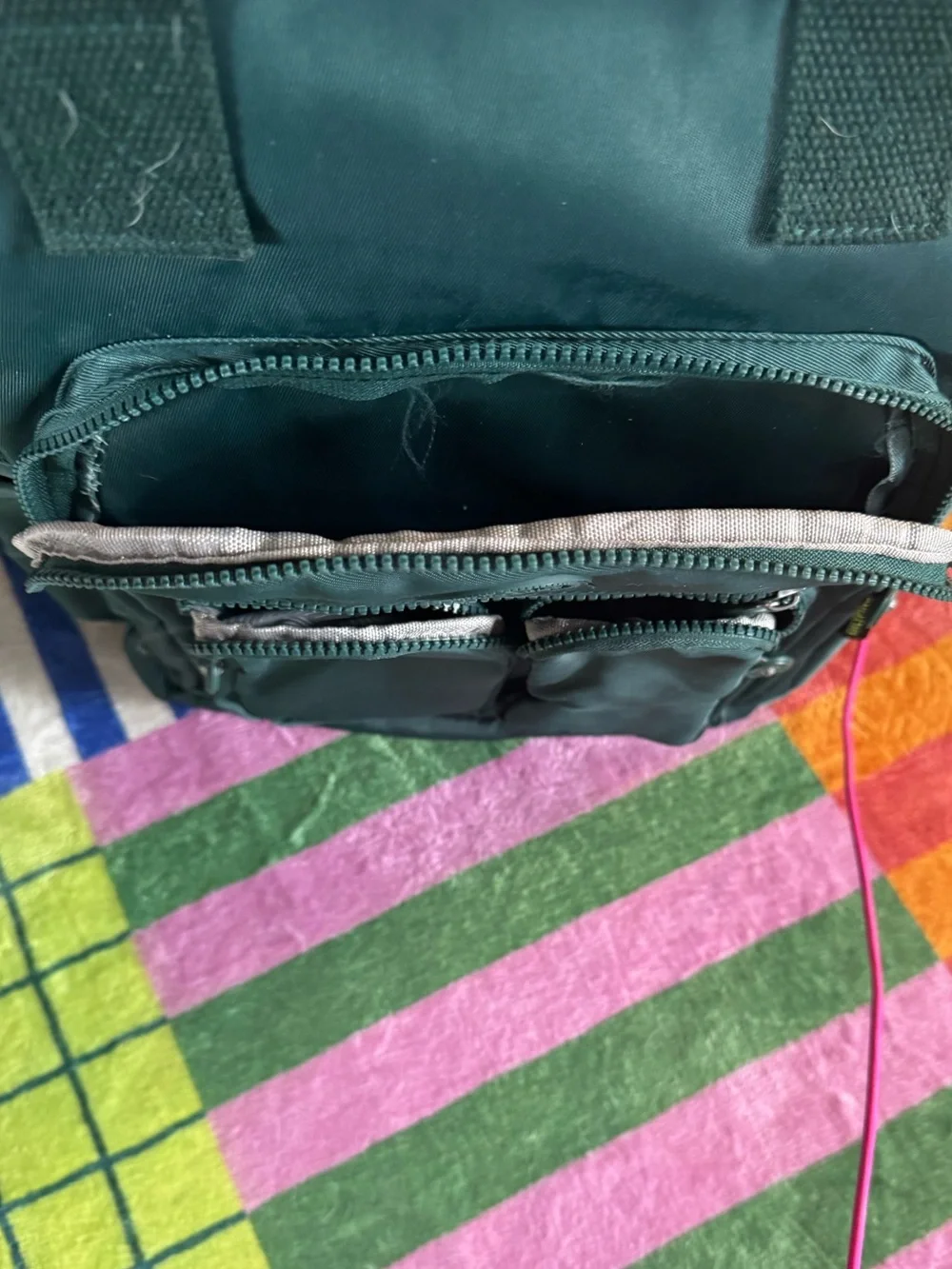 Green Backpack - Casual Daypack